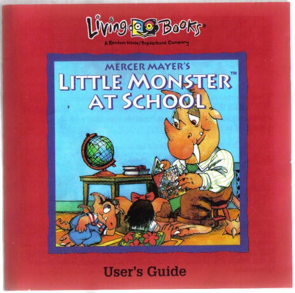 Little Monster At School box art for CD-i